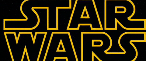 Star Wars Logo animated gif
